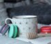 Plain unfinished wooden cups ready to decorate